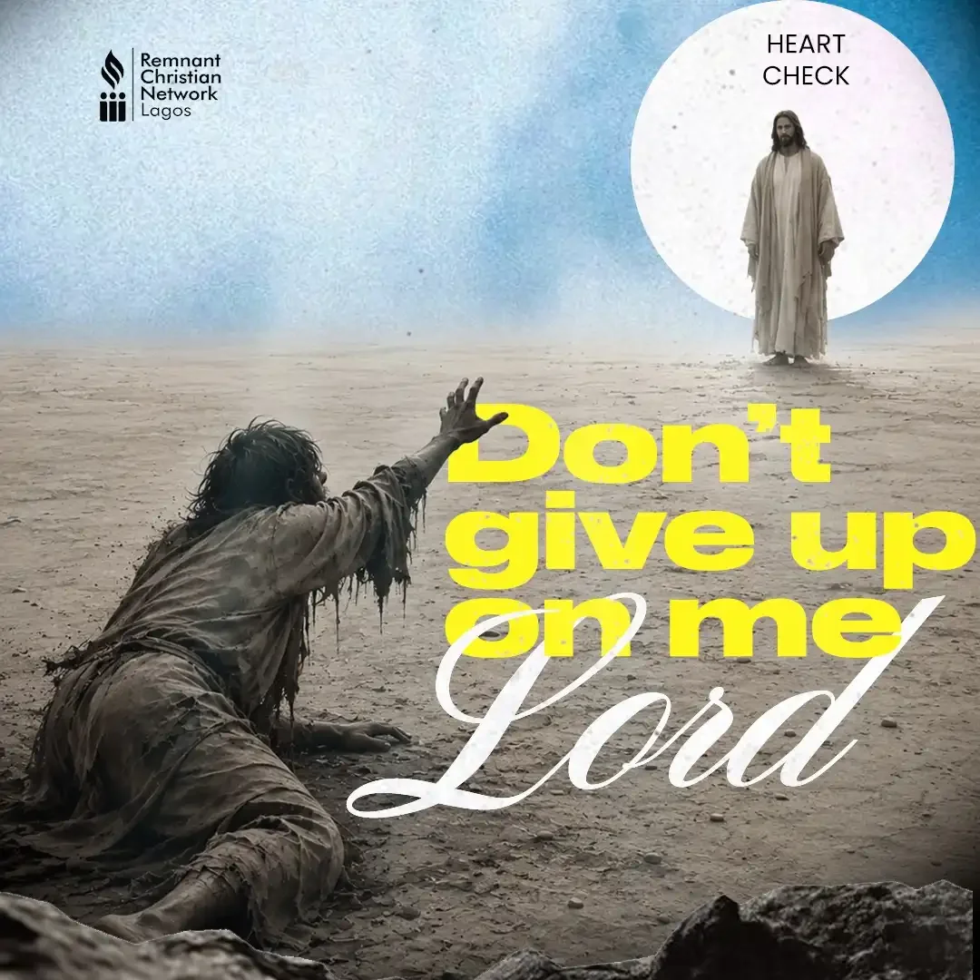 Don't Give Up on Me LORD